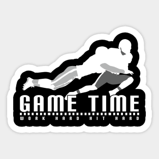Game Time - Tackle Sticker